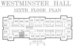 Westminster 6th floor plan